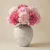 Bouquet d’Hortensia rose 9 tiges