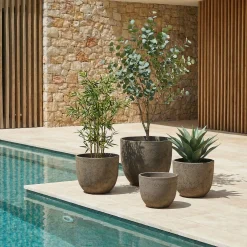 Cache-Pot Terra arrondi 30 cm
