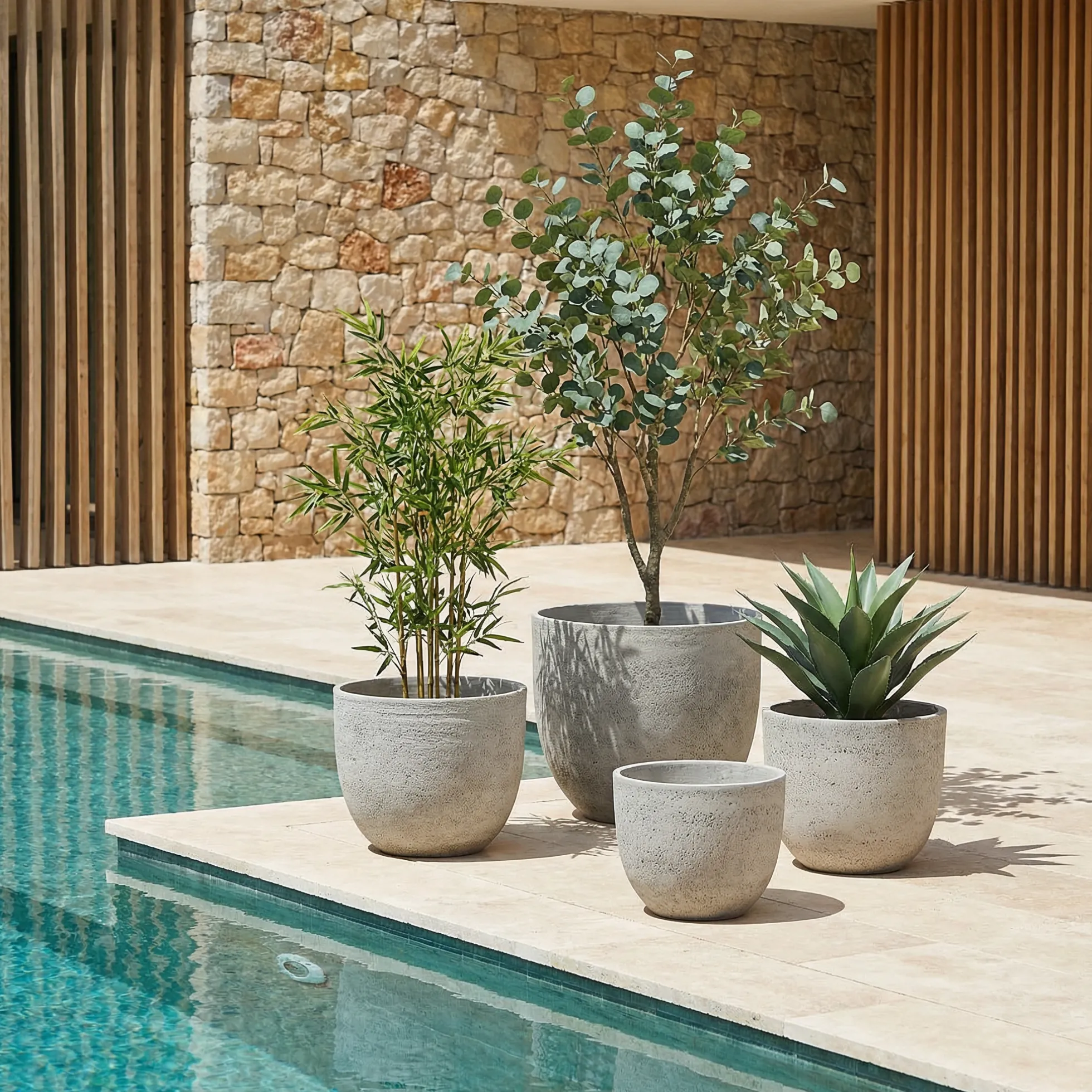 Cache-Pot Terra arrondi 30 cm
