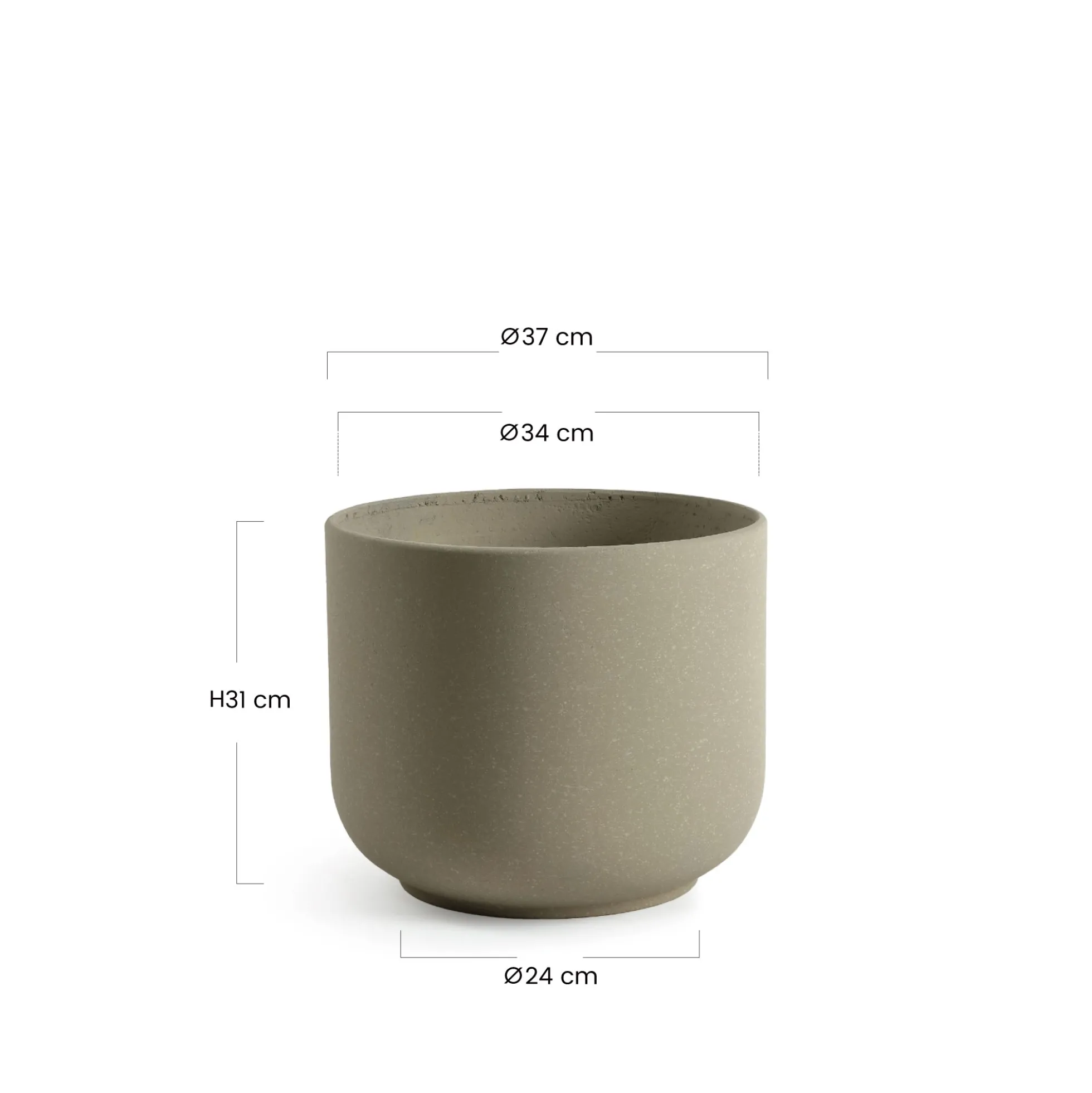 Cache-Pot Terra 31 cm