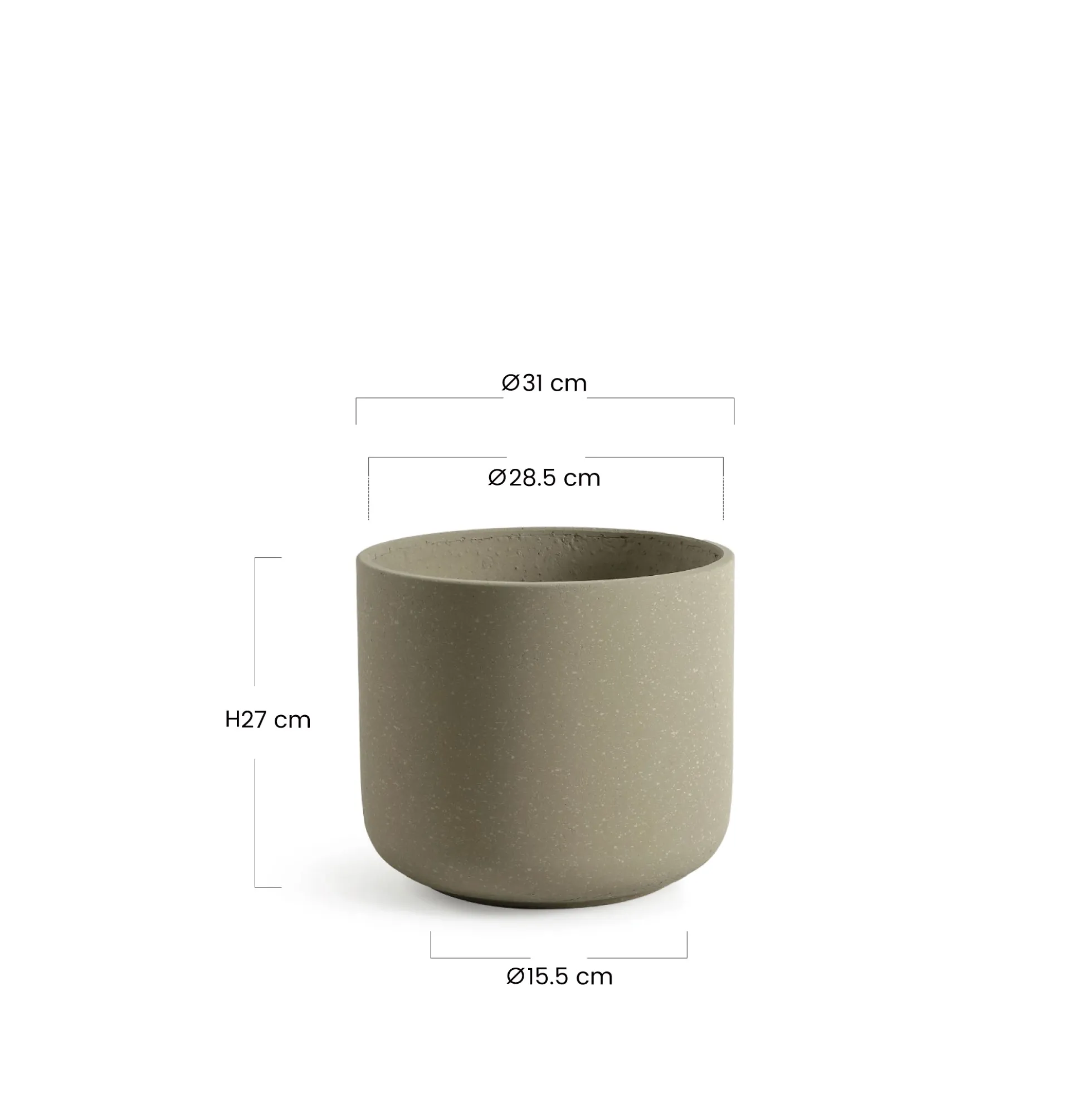 Cache-Pot Terra 27 cm