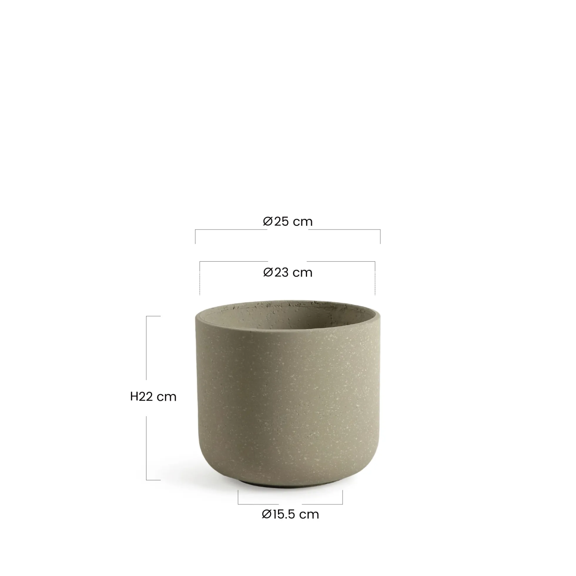 Cache-Pot Terra 22 cm