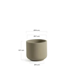 Cache-Pot Terra 17 cm
