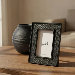 Cadre Photo Canopy en pin noir 10x15