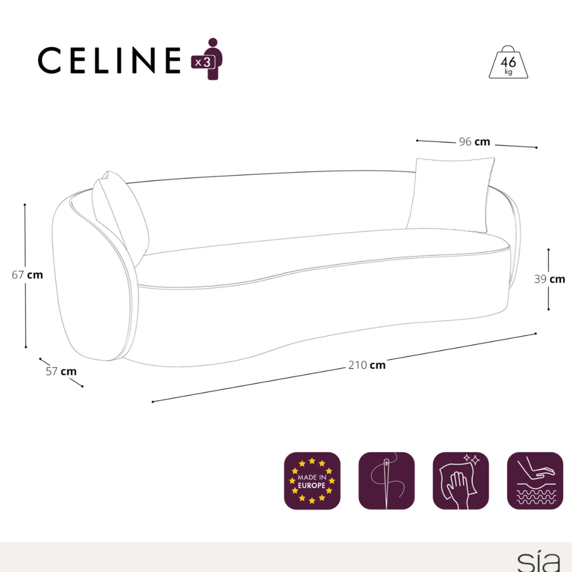 Canapé Céline