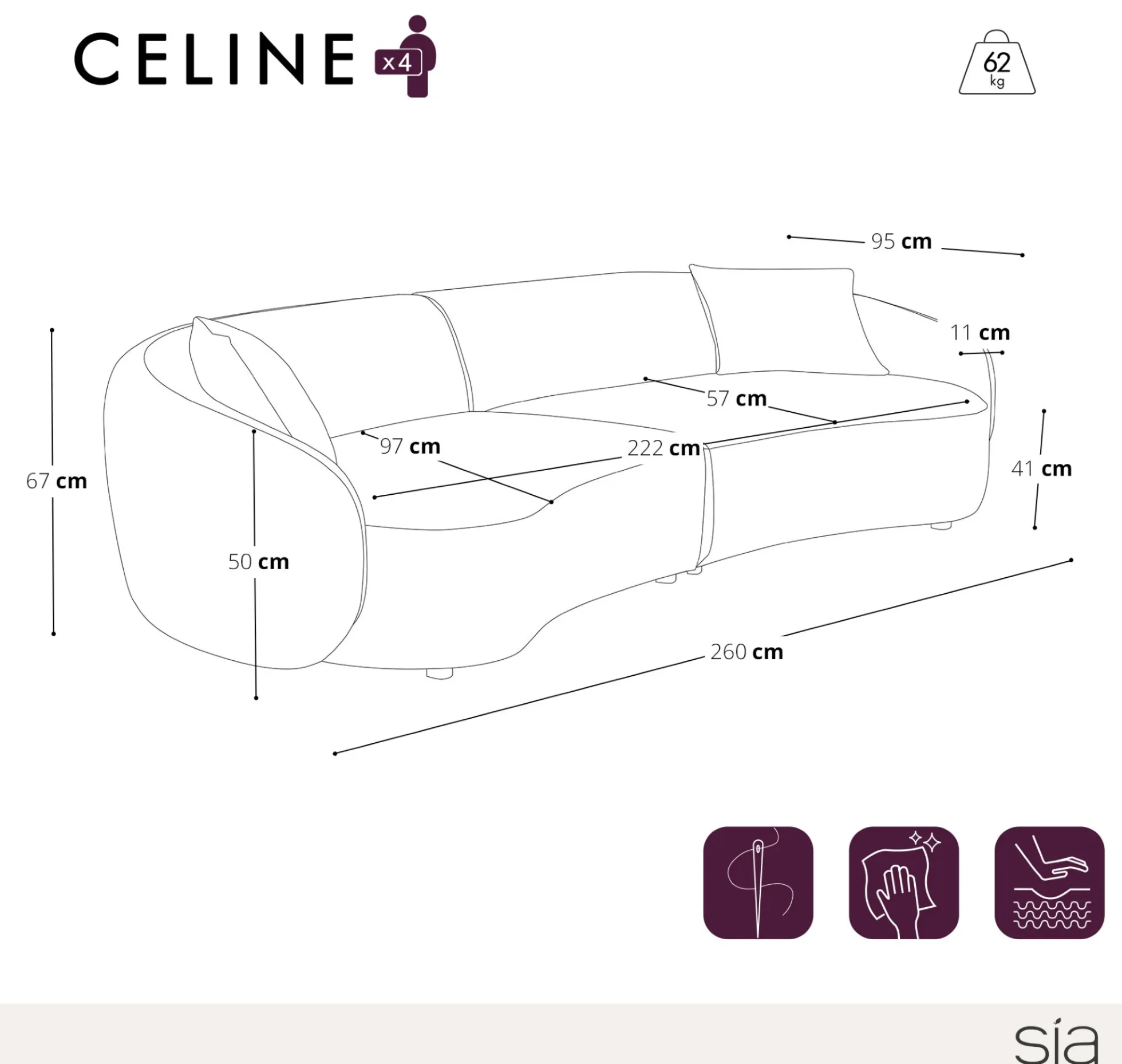 Canapé Céline
