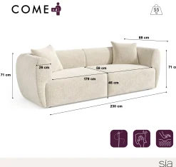 Canapé Côme