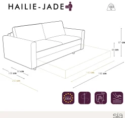 Canapé Convertible Hailie-Jade