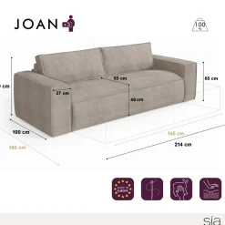 Canapé Convertible Joan