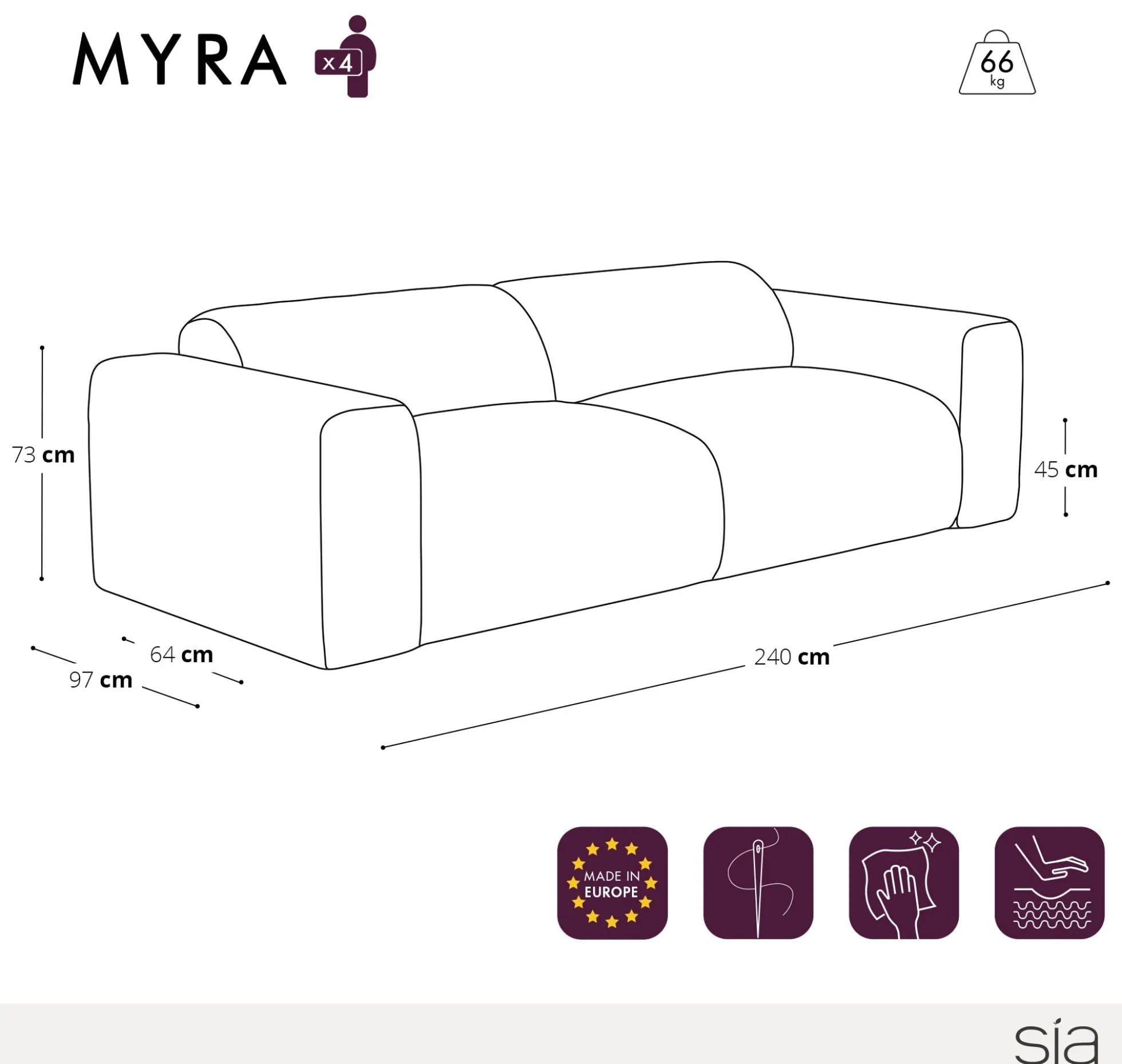 Canapé Myra