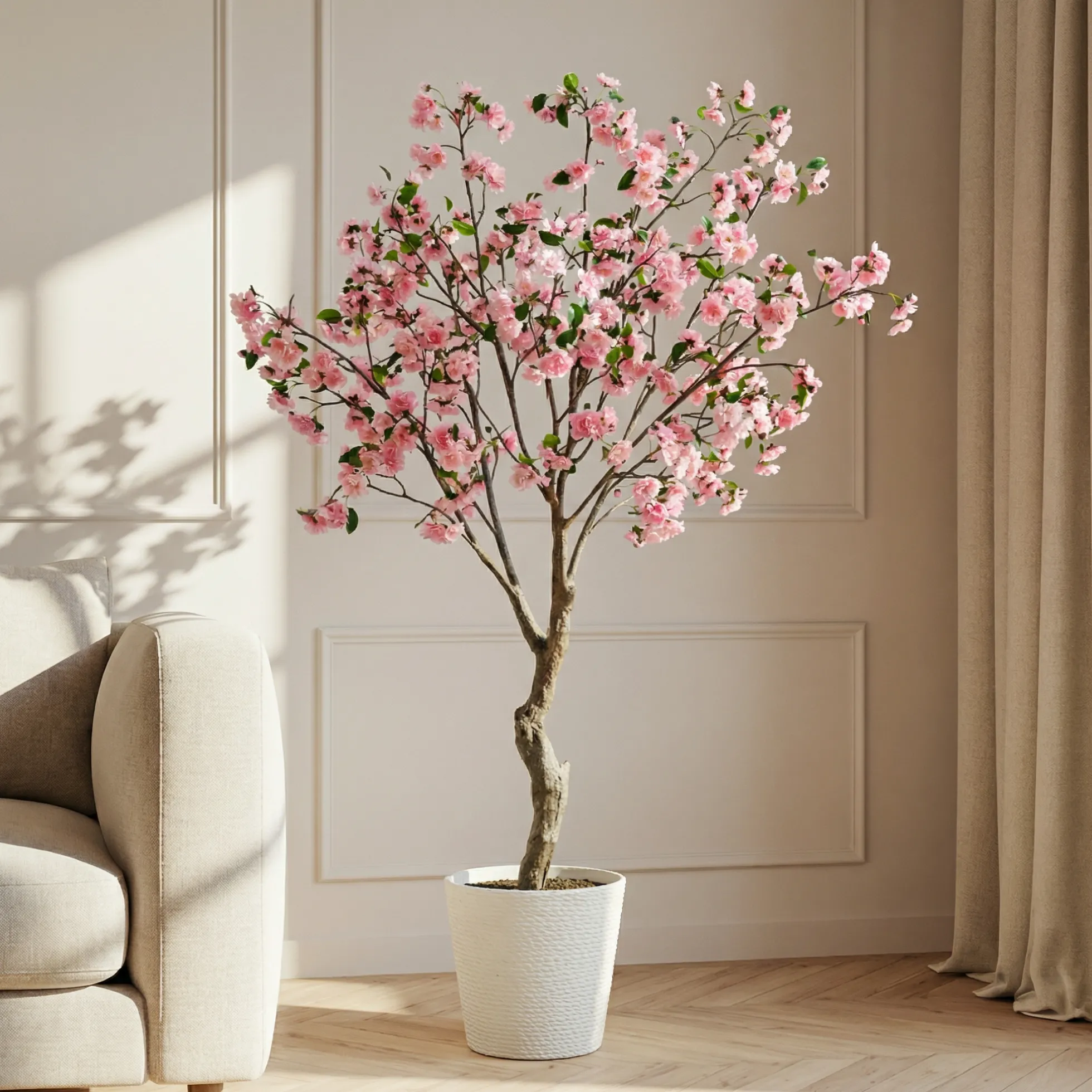 Cerisier en fleurs en pot 210cm
