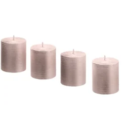 Coffret de 4 Bougies Stripes Xs