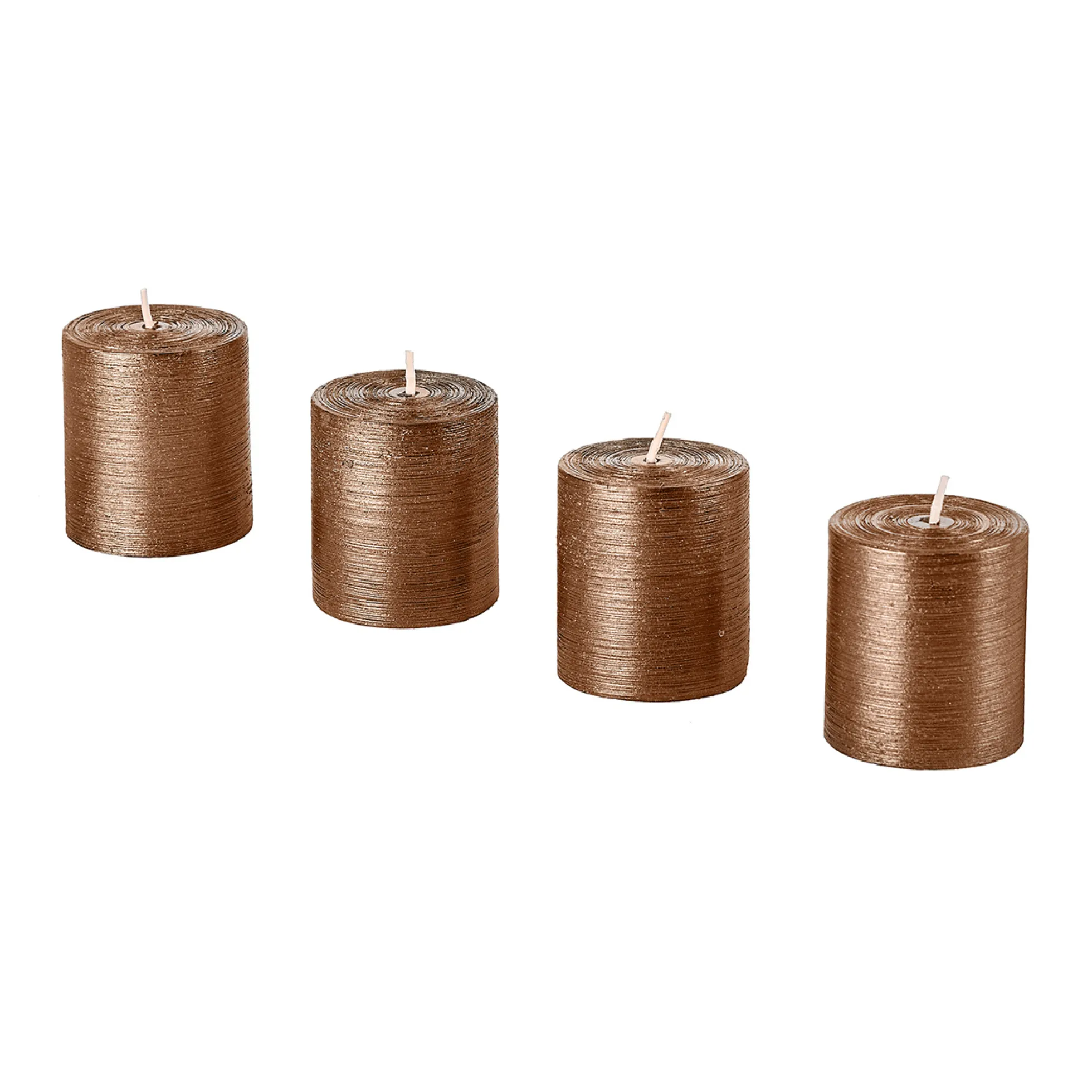 Coffret de 4 Bougies Stripes Xs