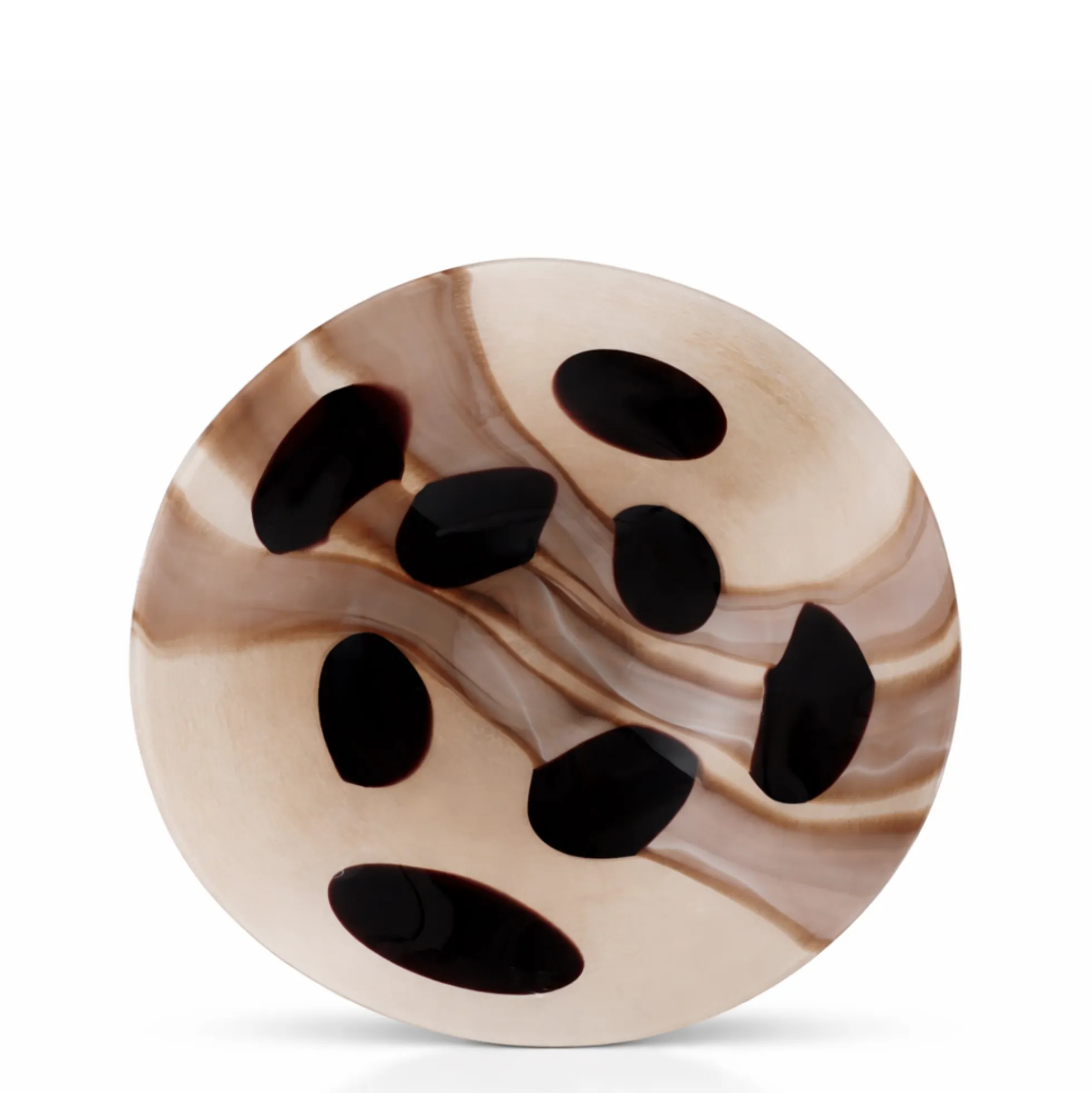 Coupelle décorative en verre soufflé Dots 41cm