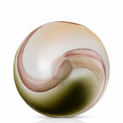 Coupelle décorative en verre soufflé Olivine 41 cm