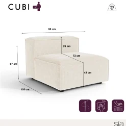 Fauteuil CUBI