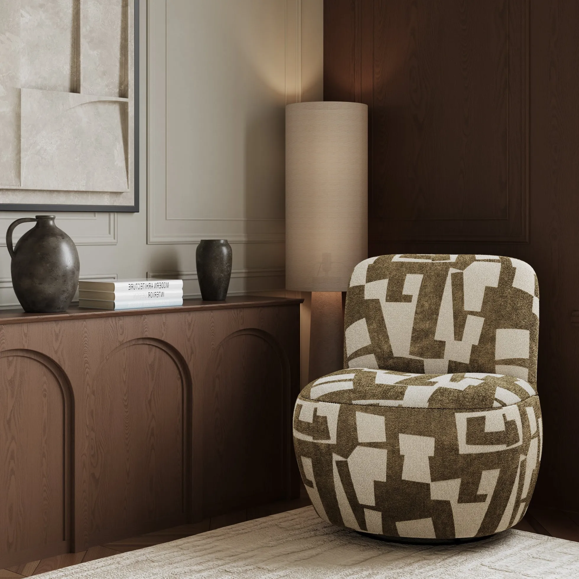 Fauteuil pivotant Jena