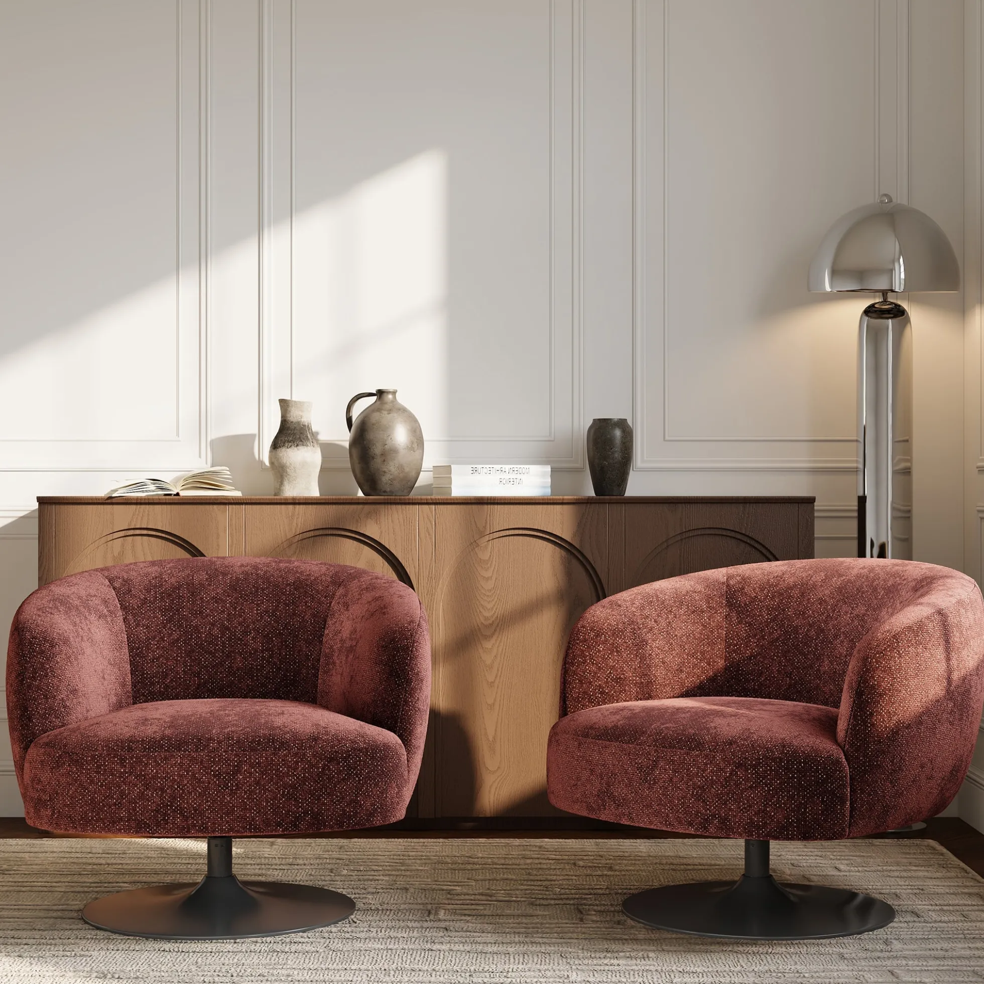 Fauteuil pivotant Oska