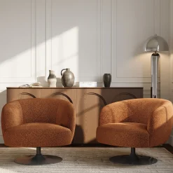 Fauteuil pivotant Oska