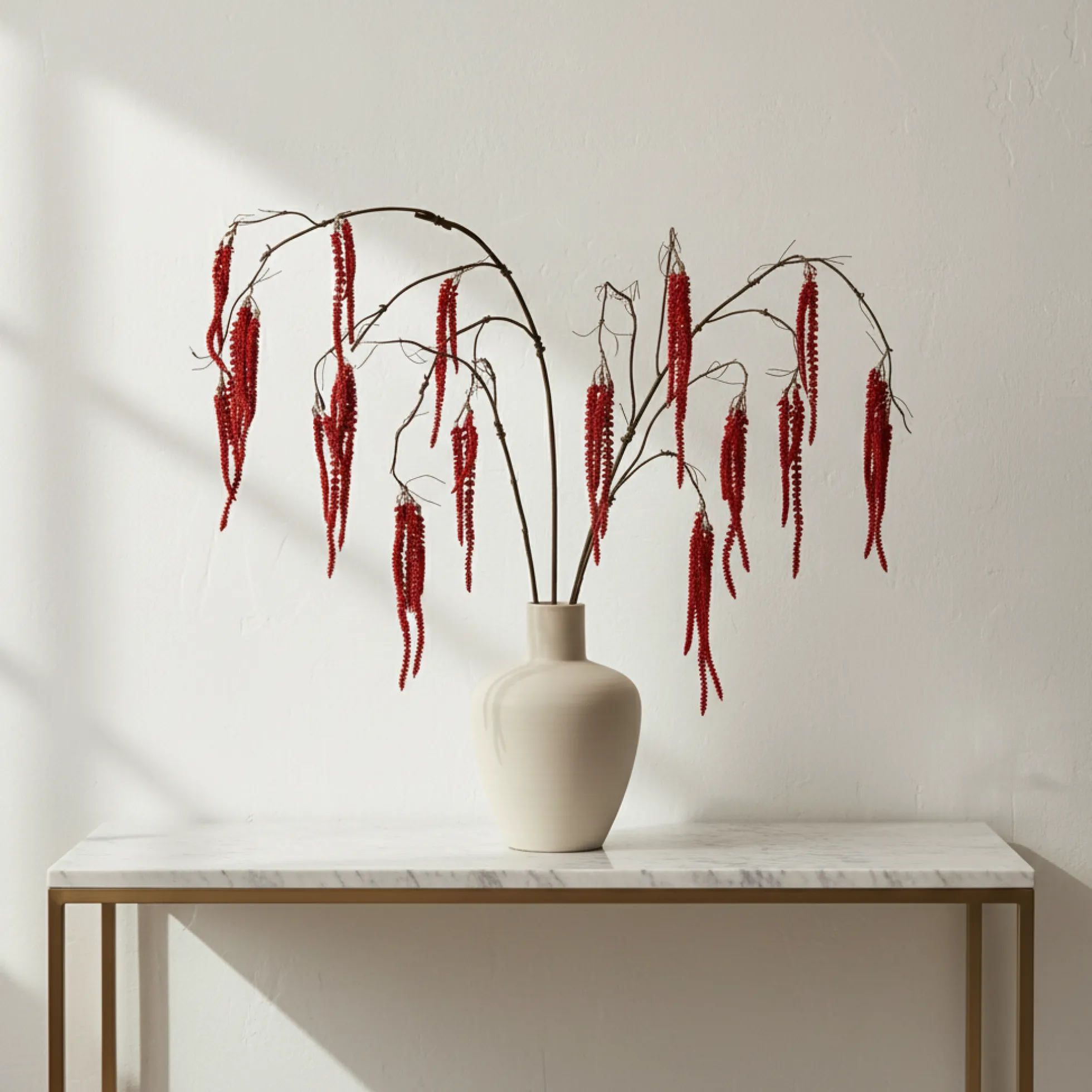 Feuillage Amarante Tombante 119 cm
