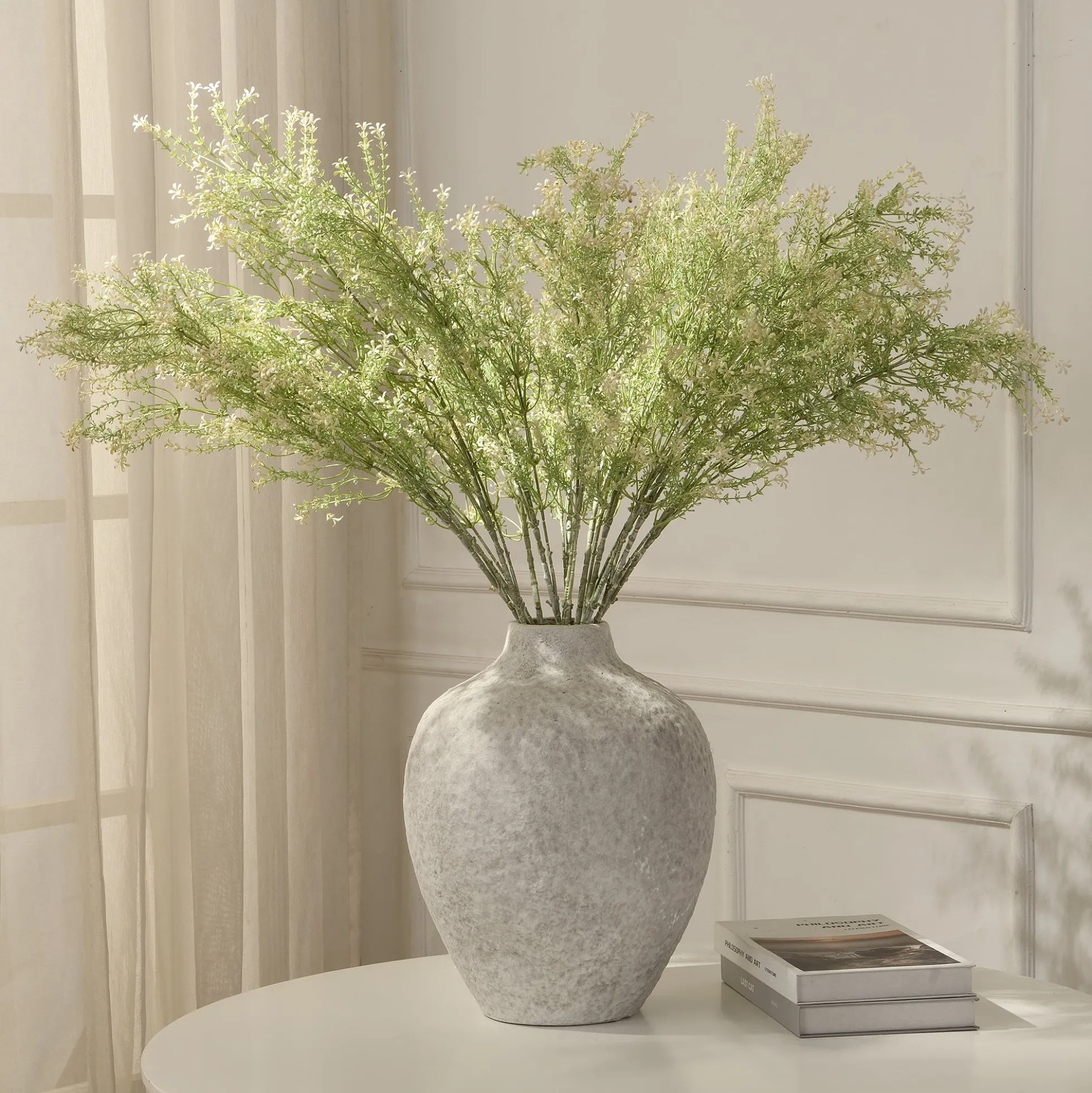 Feuillage avec petites fleurs 92 cm