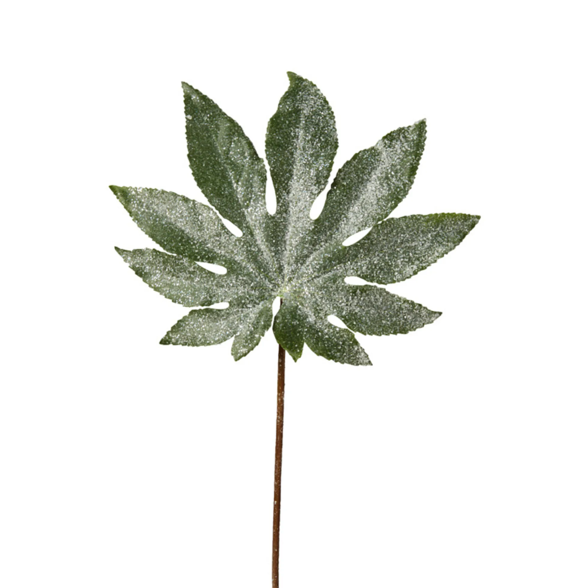 Feuille Aralia Pailletée 60 cm