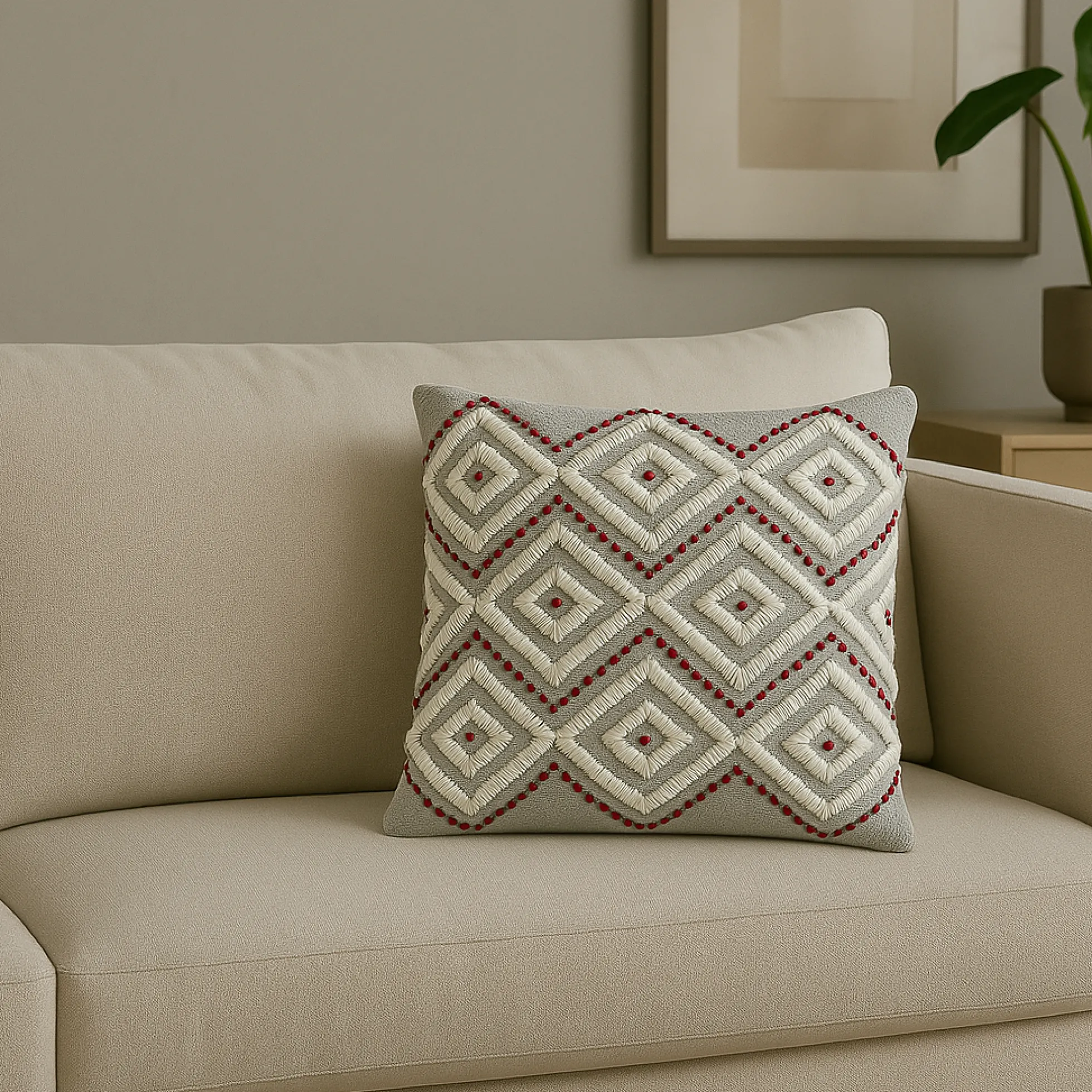 Housse de Coussin Diamond