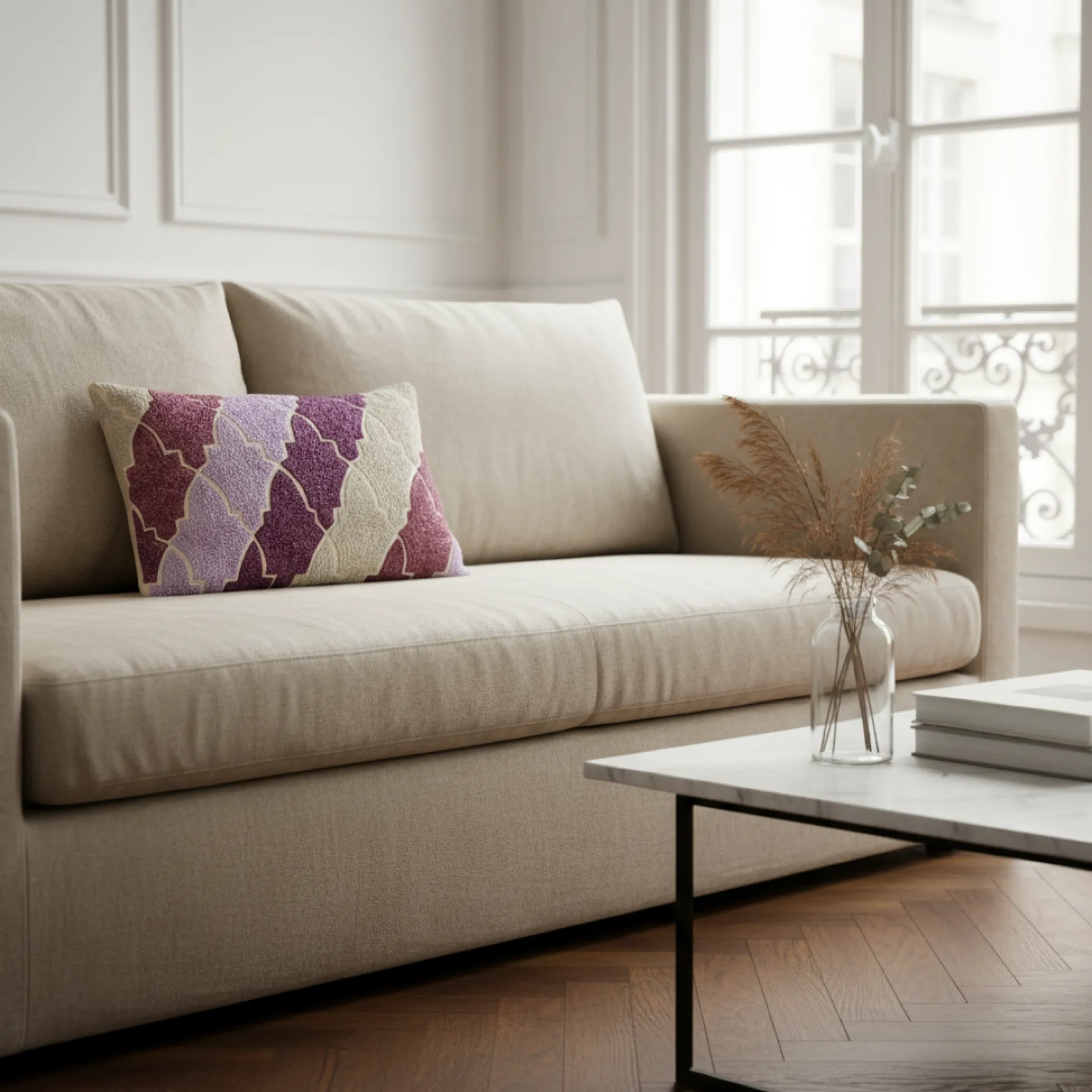Housse de Coussin Romance