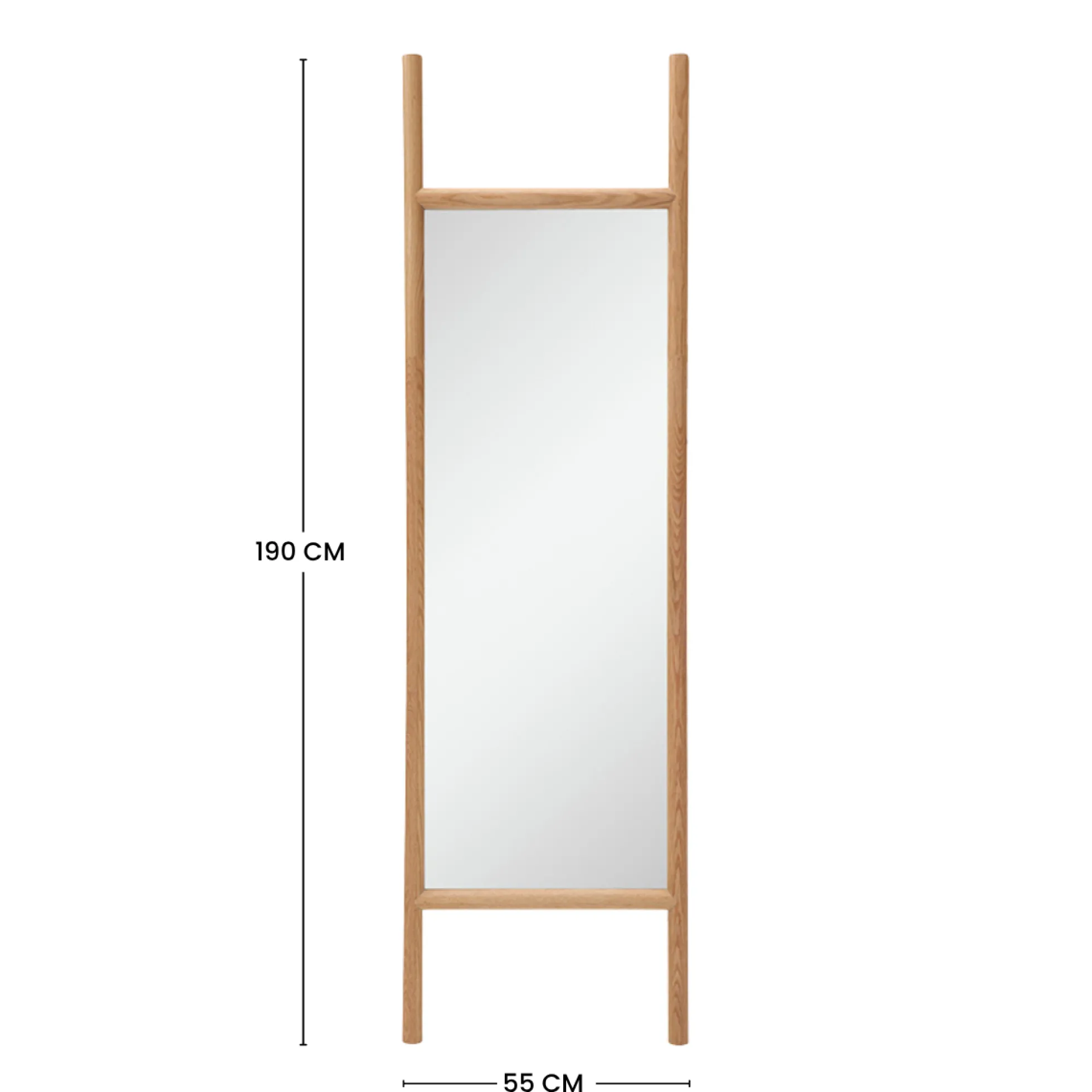Miroir portrait Nell 55x190 cm