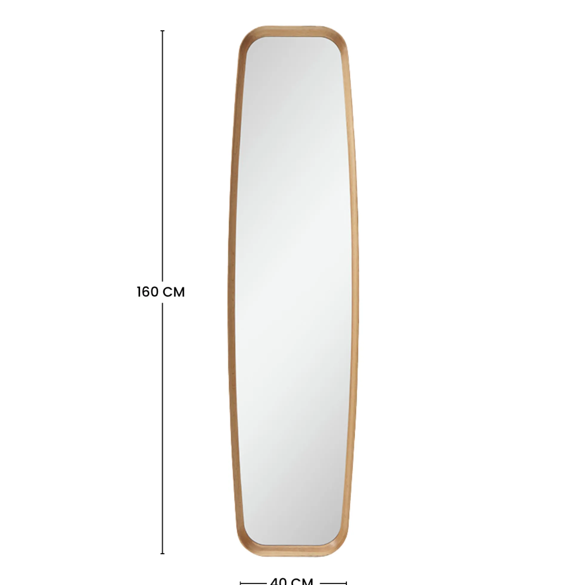 Miroir portrait Soren 40x160 cm