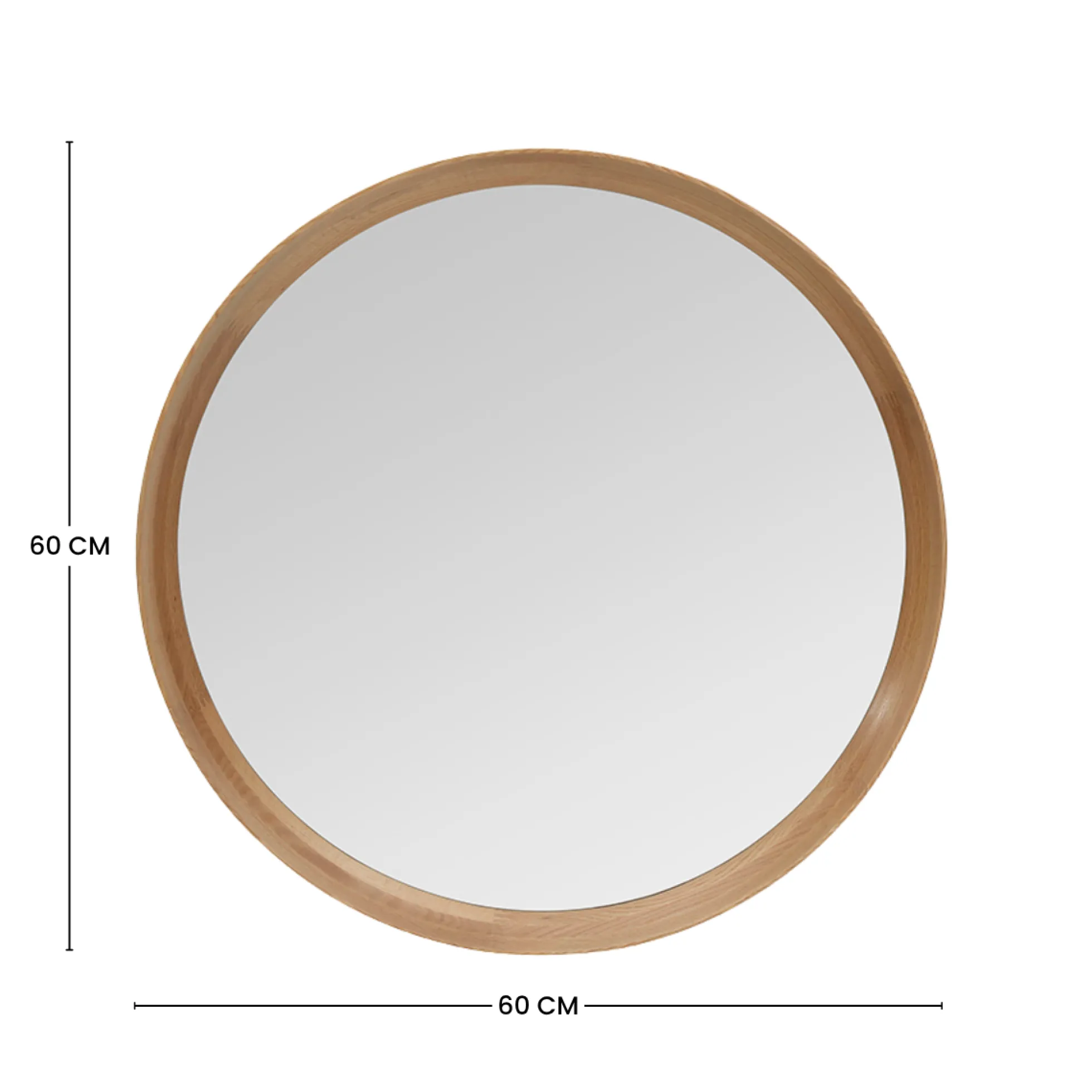 Miroir rond Lio 60 cm