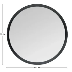 Miroir rond Lio 80 cm