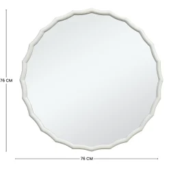 Miroir rond Ondine 76cm