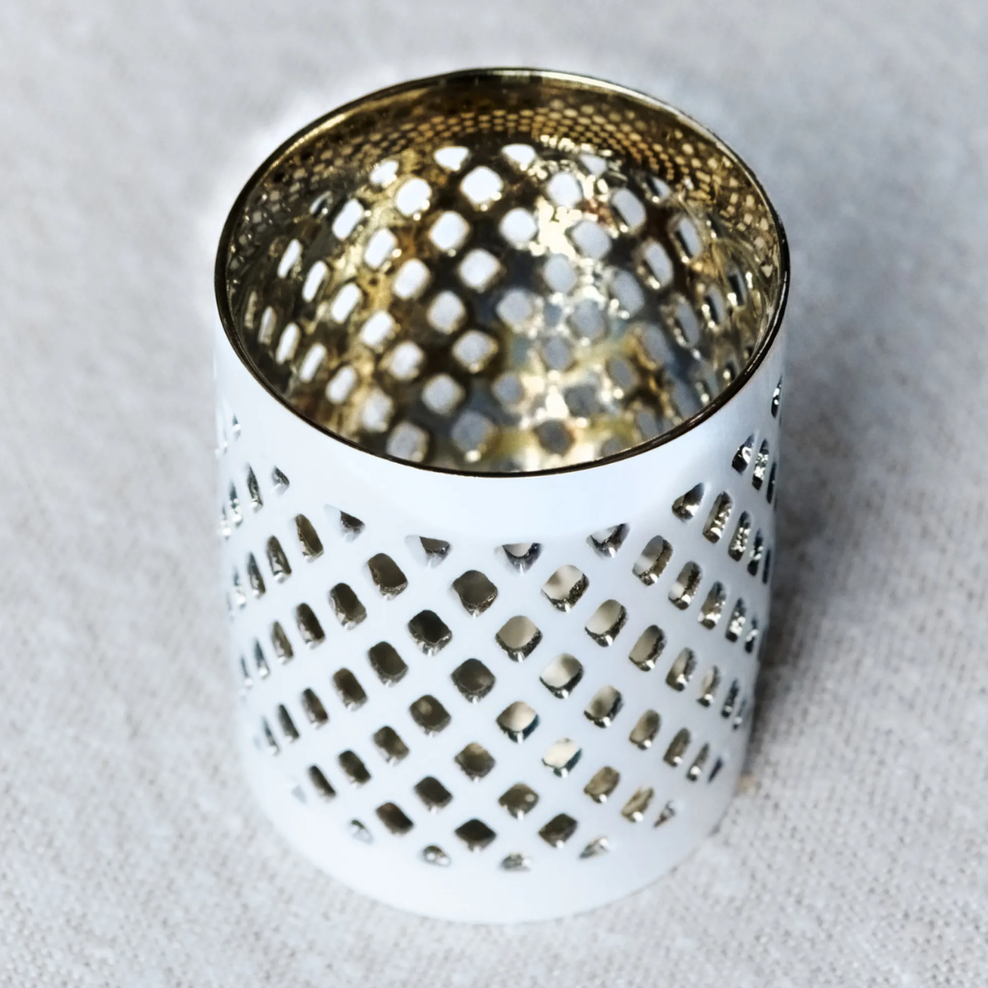 Photophore motif losanges Petit Format