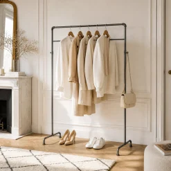 Portant à vêtements en métal