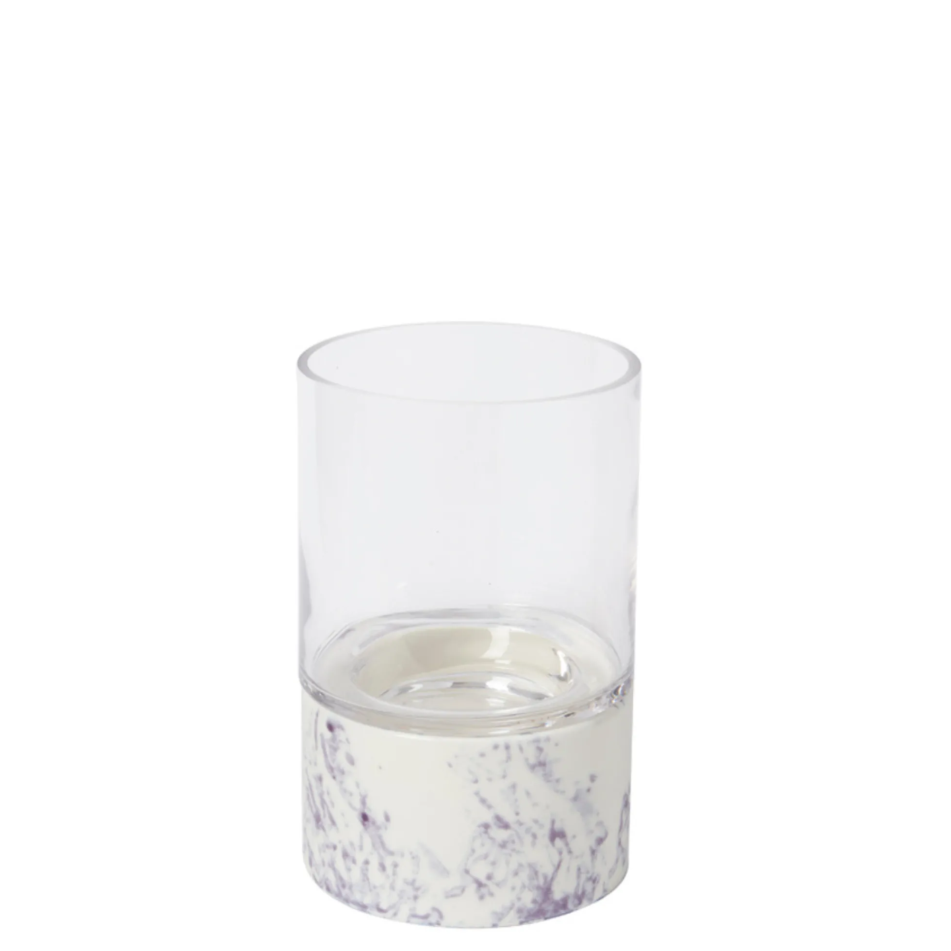 Porte-Bougie en Effet Marbre Grand Format