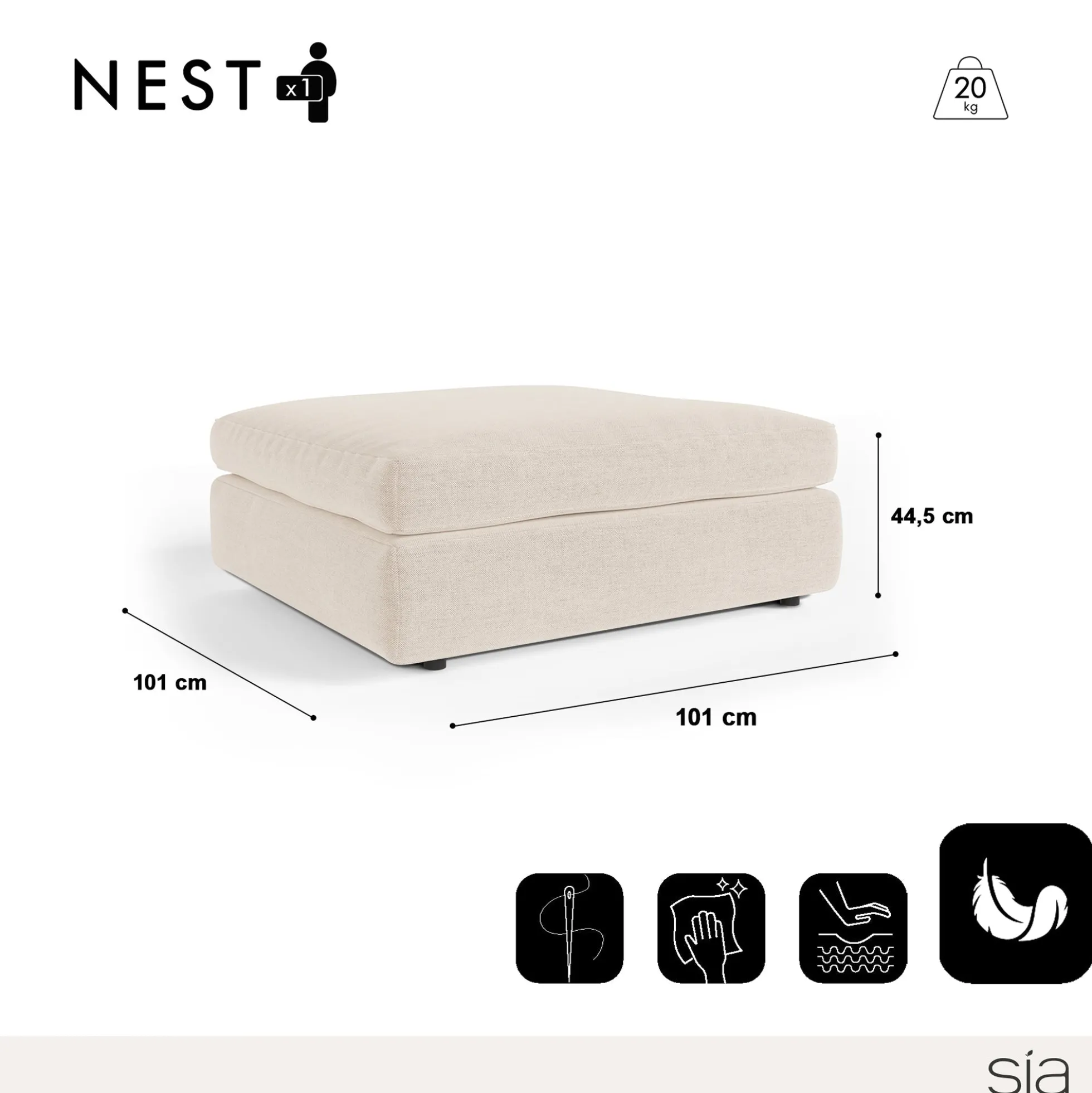 Pouf Nest