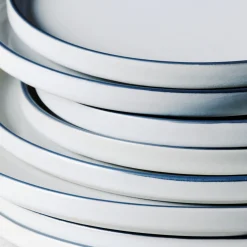 Service 4 assiettes plates Creamy