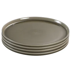 Service 4 assiettes plates Greeny