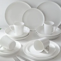 Service 4 assiettes plates Louise