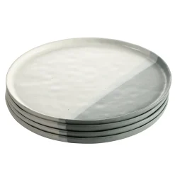 Service 4 assiettes plates Matty