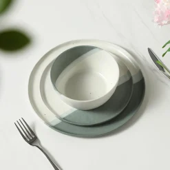 Service 4 assiettes plates Matty