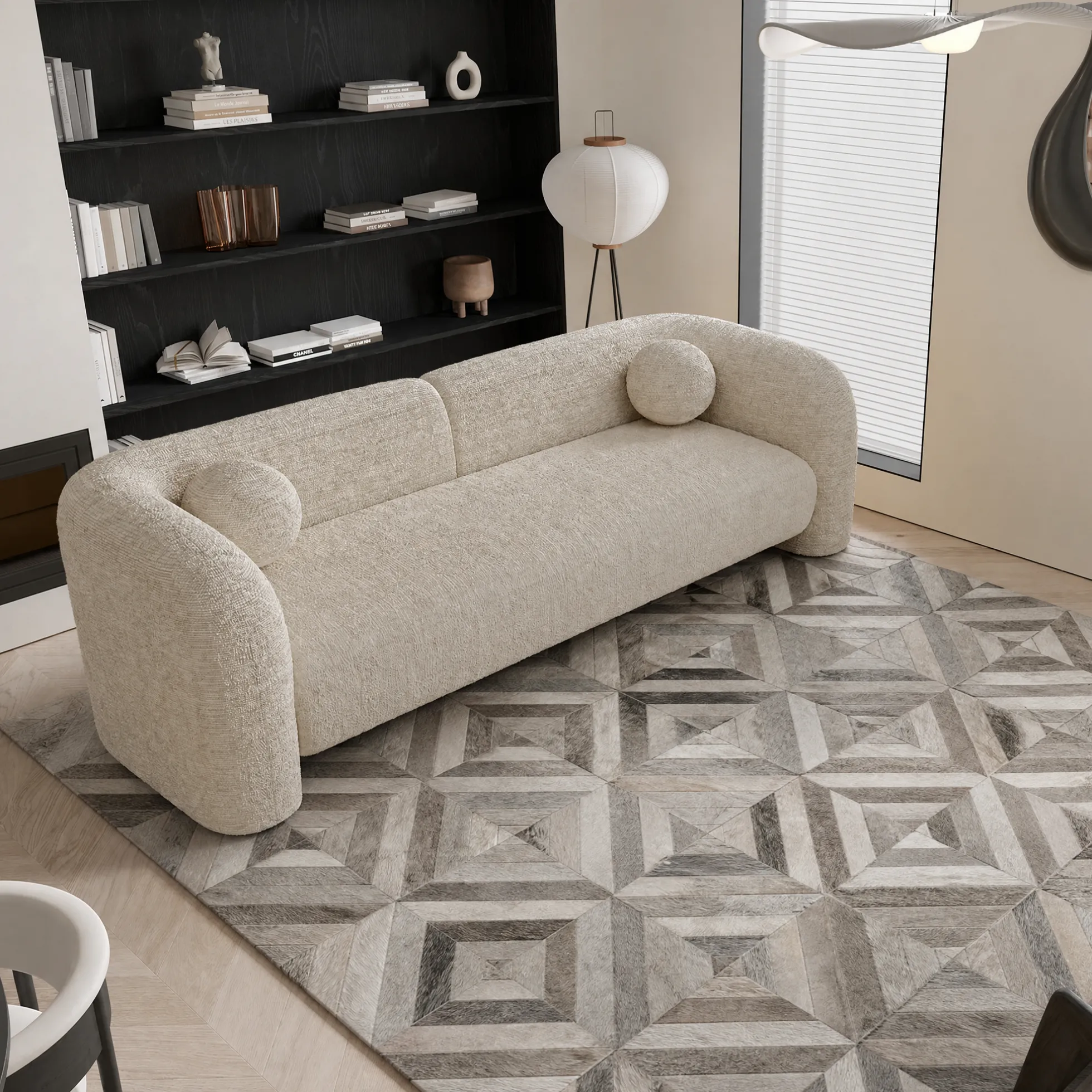 Tapis motif Parquet 230x160 cm
