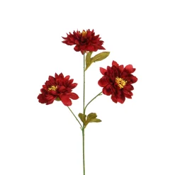 Tige de Dahlia 3 fleurs 63 cm