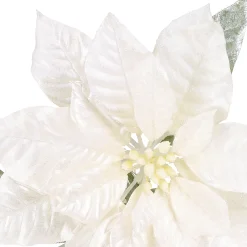 Tige de Poinsettia Pailletée
