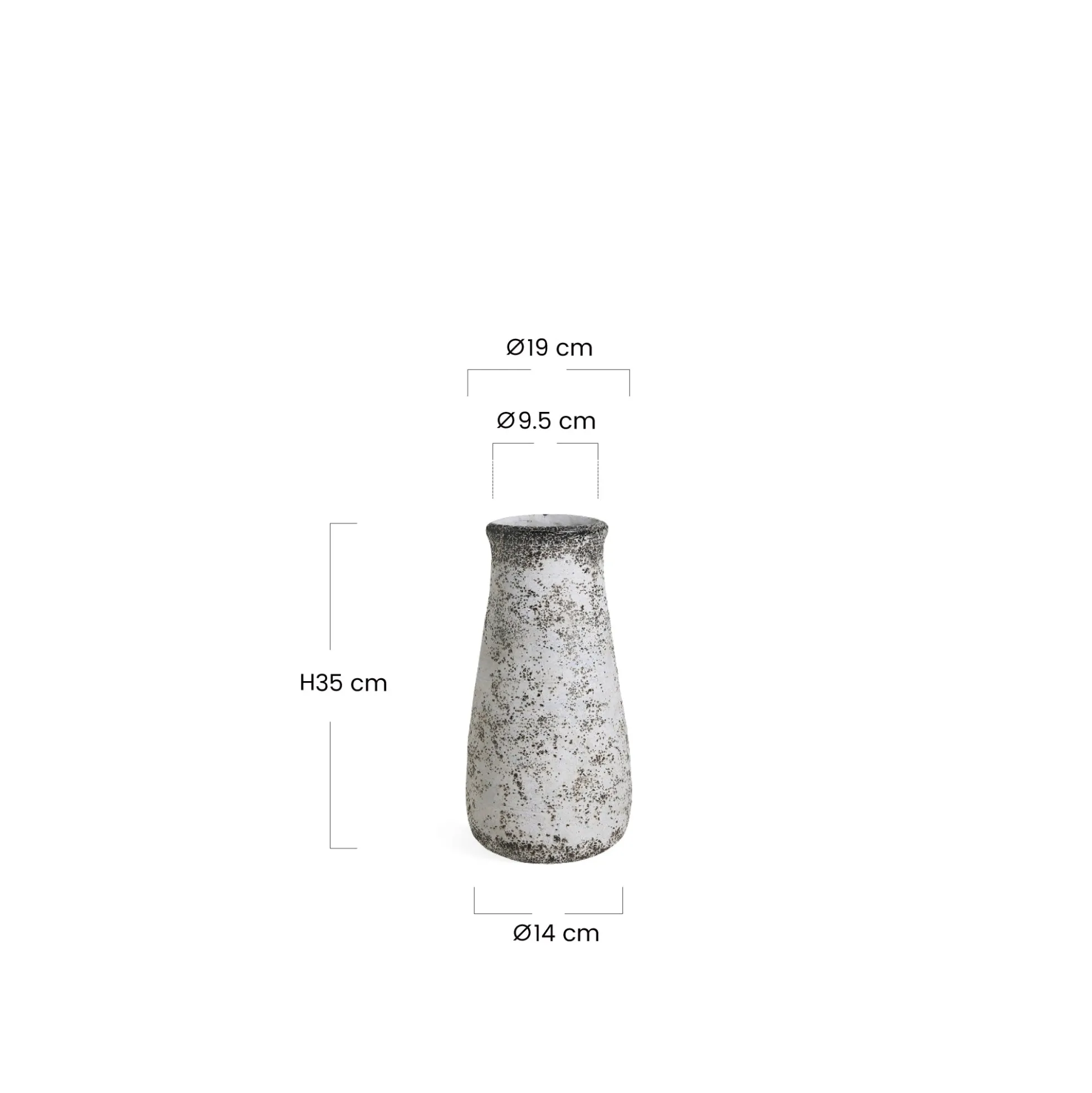 Vase Antica 35 cm