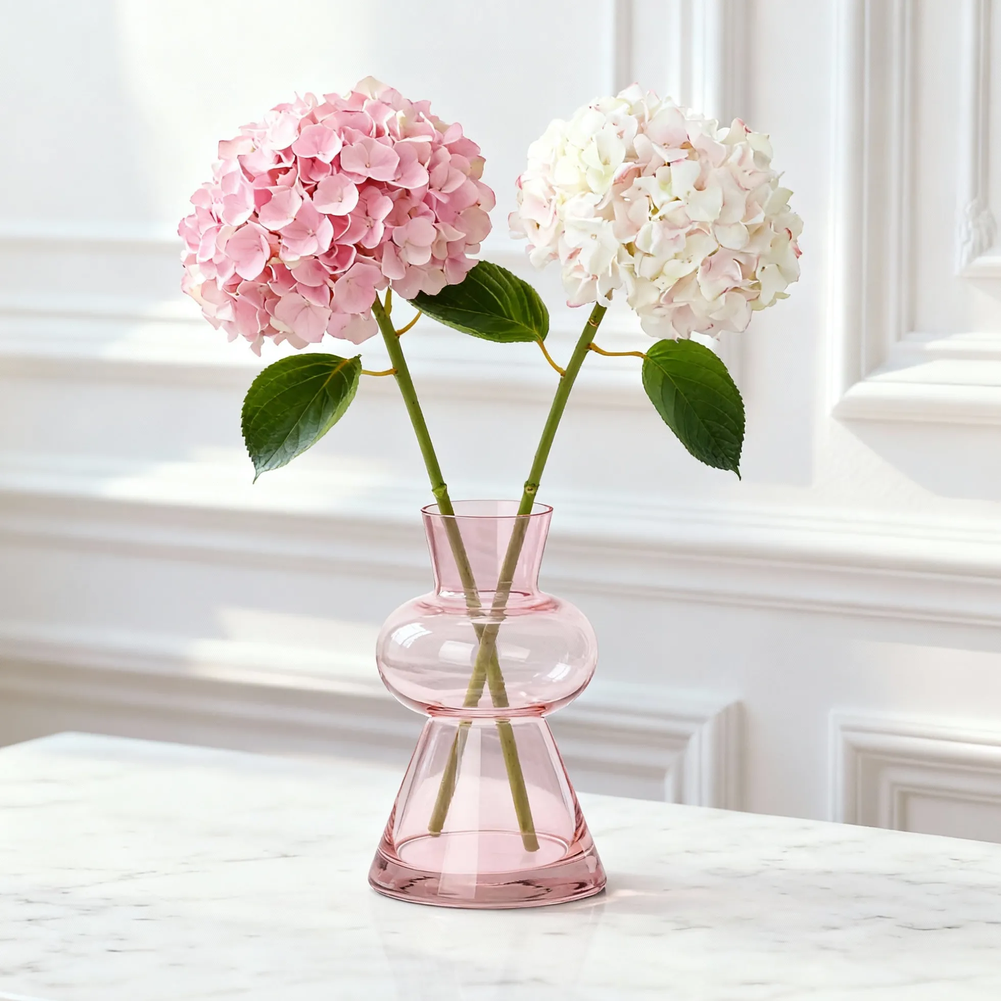 Vase en verre Bubble 23 cm
