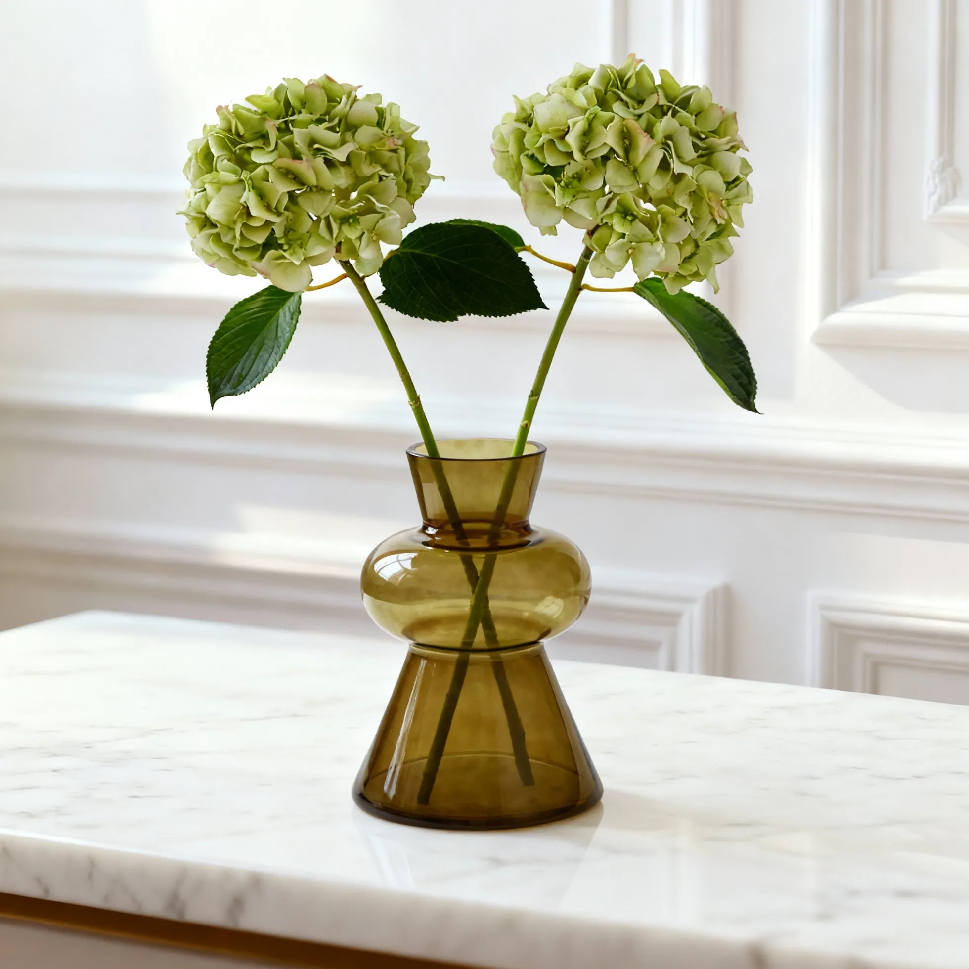 Vase en verre Bubble 23 cm