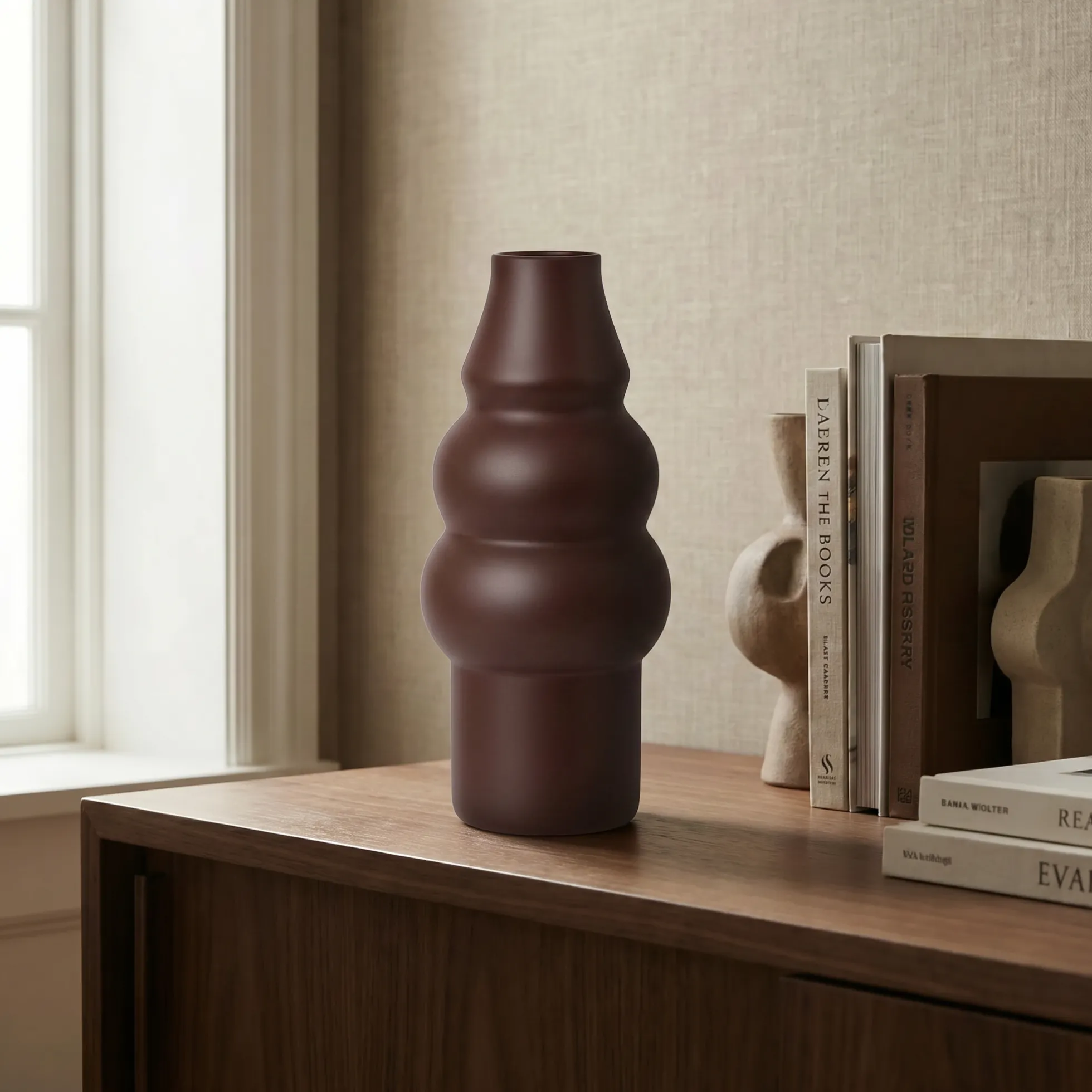 Vase en verre Chrysalide 36 cm