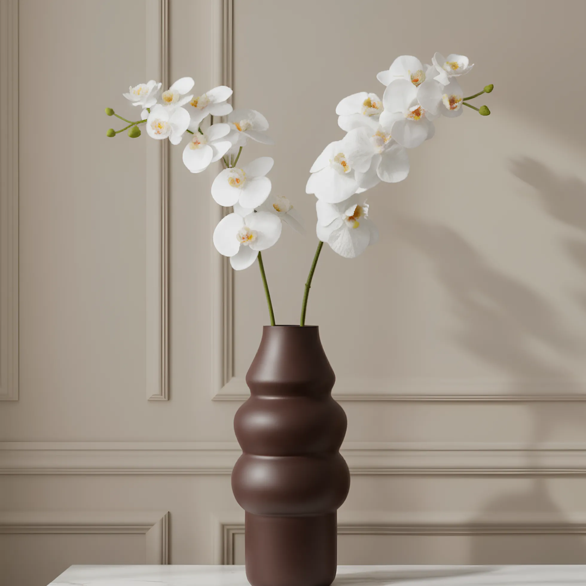 Vase en verre Chrysalide 36 cm